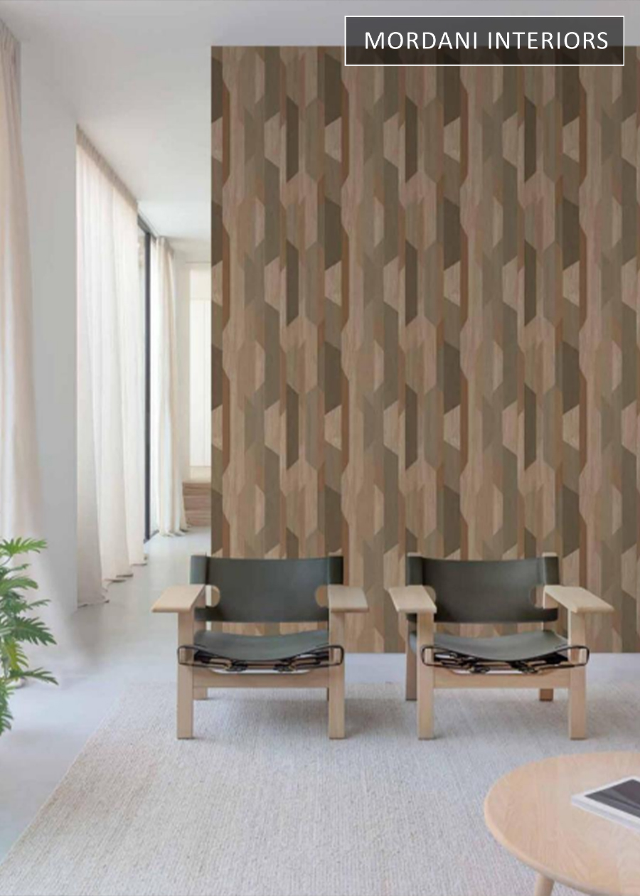 Fabric Abstract Belgium Wallpaper